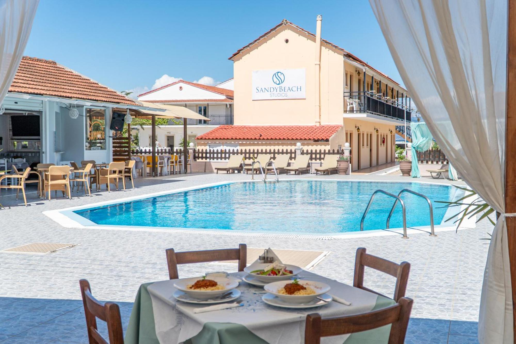 Sandy Beach Complex By Konnect - Annexe Building Kávos Dış mekan fotoğraf